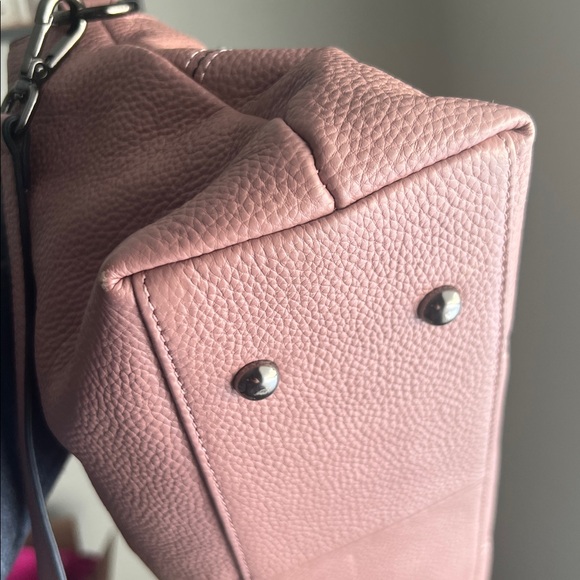 Kattee Pink Leather Satchel - Picture 8 of 8